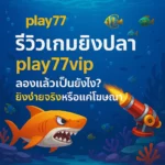 เกมยิงปลา play77 ลองแล้วเป็นยังไง? ยิงง่ายจริงหรือแค่โฆษณา